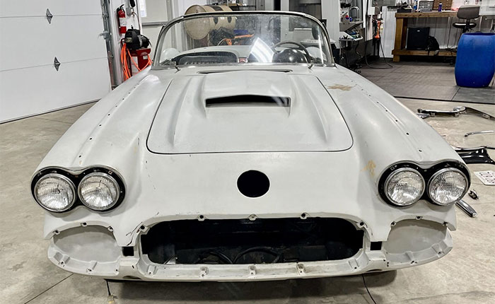 Corvettes for Sale: 1958 Corvette Requires Some Assembly