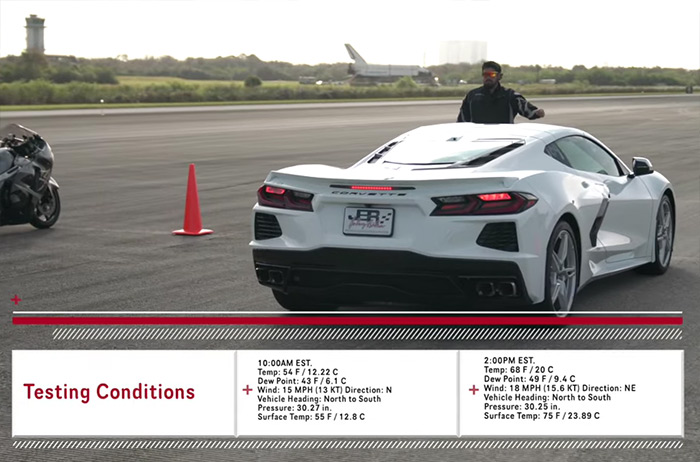 [VIDEO] C8 Corvette Stingray with Z51 Runs Top Speed of 191.7 MPH on the Space Shuttle's Runway