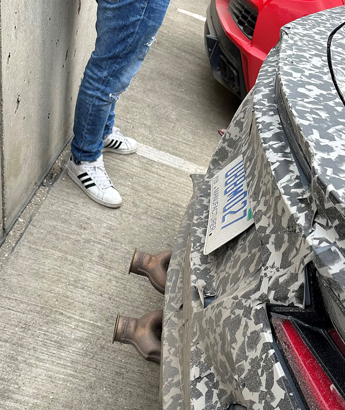[SPIED] Chevy Engineers with Five Corvette Z06s Driving in Southeastern Indiana