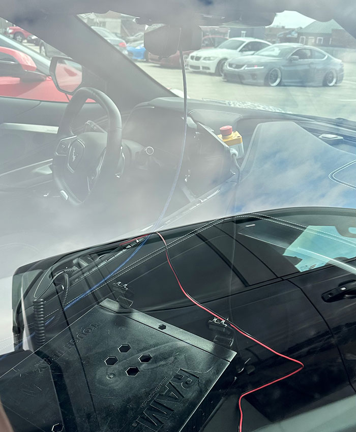 [SPIED] Chevy Engineers with Five Corvette Z06s Driving in Southeastern Indiana