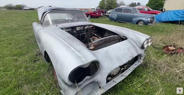 [VIDEO] Two 1958 Corvettes are Among the Classics Found in this Texas Field