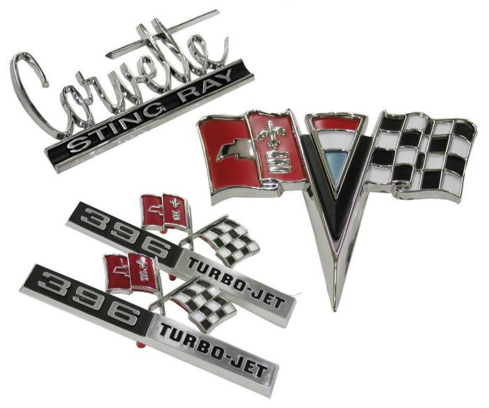 1963-1967 Corvette Emblems