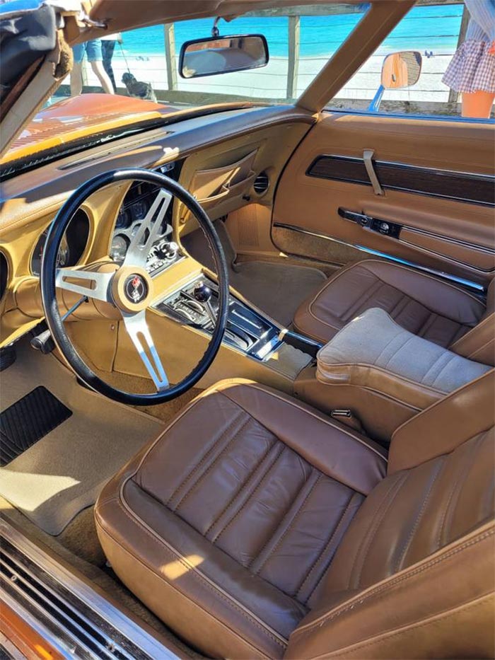 Corvettes for Sale: Orange 1973 Corvette on Craigslist is Ready for Summer