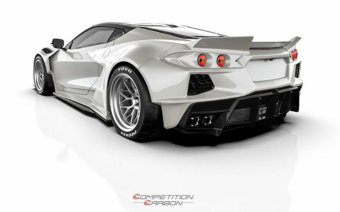 Competition Carbon Bringing Round Taillights to the C8 Corvette