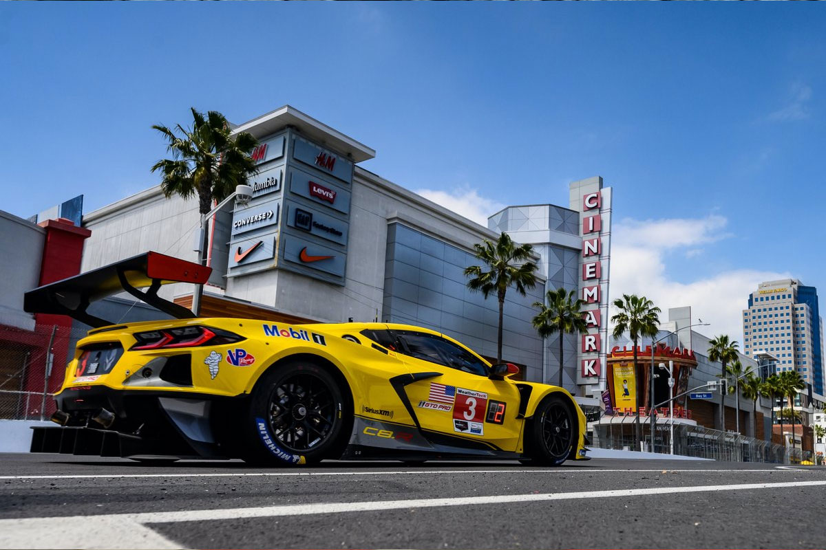 Corvette Racing at Long Beach: Hard-Fought, Runner-Up Finish