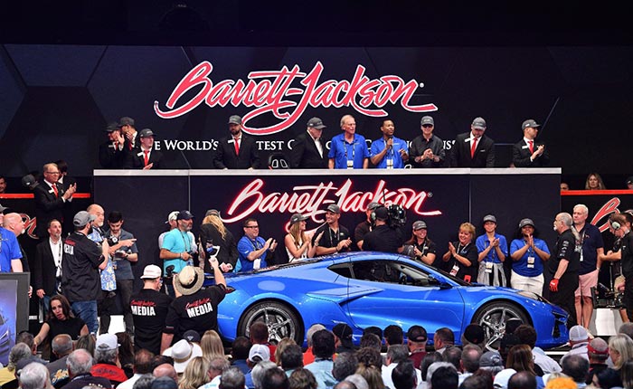 [VIDEO] Watch the 2024 Corvette E-Ray Sell at Barrett-Jackson for $1.15 Million