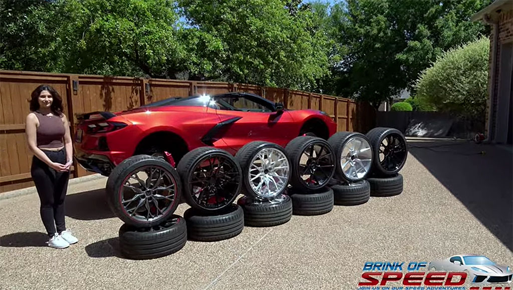 [VIDEO] Brink of Speed Offers a Try-On Haul for C8 Corvette Wheels