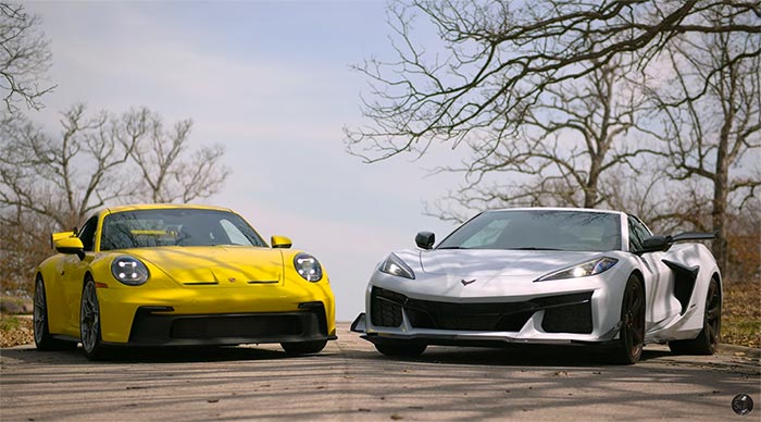 [VIDEO] SavageGeese Explores the Limits of the Corvette Z06 and Porsche's 911 GT3