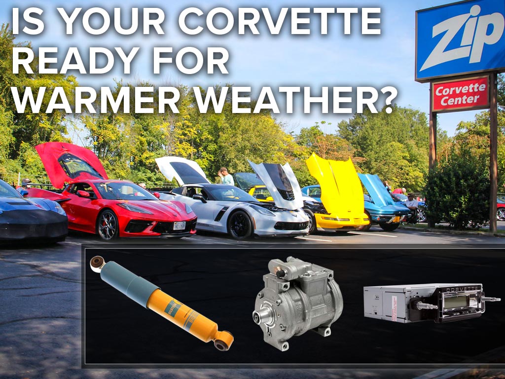 Get Your Corvette Ready for Spring and Summer Cruising with Zip Corvette