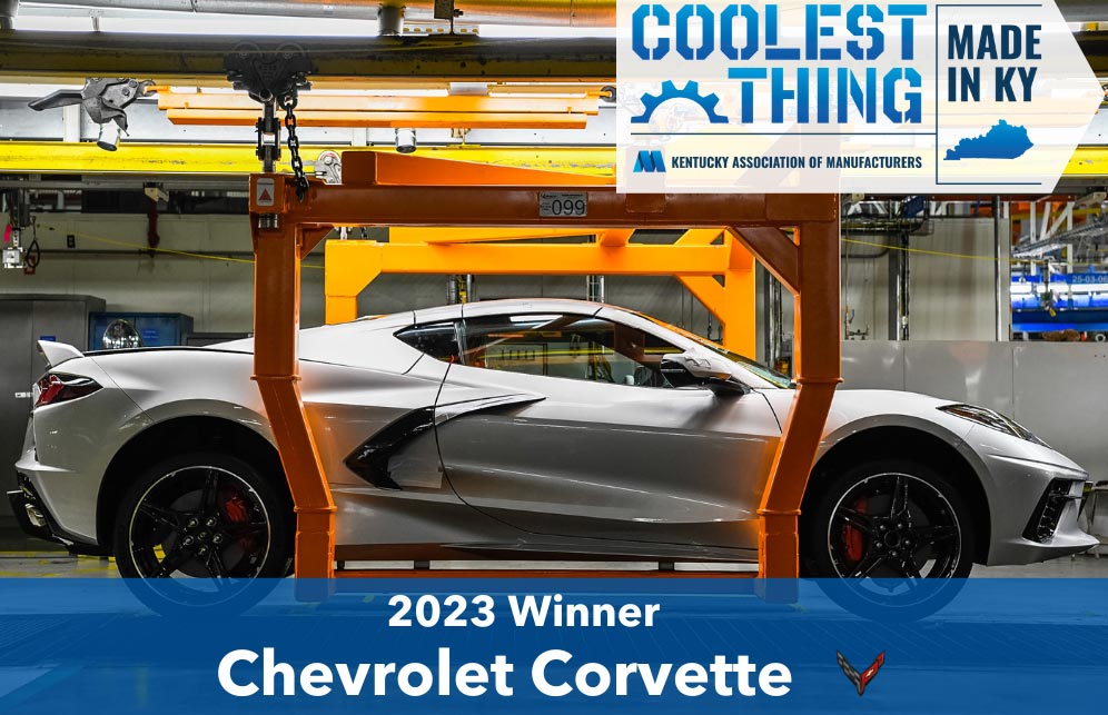 Corvette Named the 2023 Coolest Thing Made in Kentucky