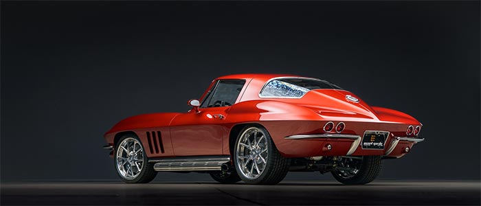 Corvettes For Sale: Knockout of an LS3-Powered 1966 Corvette Sting Ray Restomod on BaT