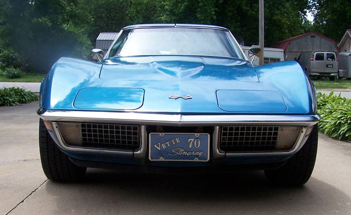 Corvettes for Sale: Bloomington Gold 1970 Corvette Survivor on Craigslist