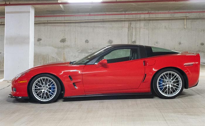 Corvettes for Sale: Blue Devil 2010 Corvette ZR1 with 9K Miles