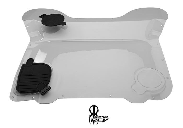 RapidRev's Clear Engine Bay Cover