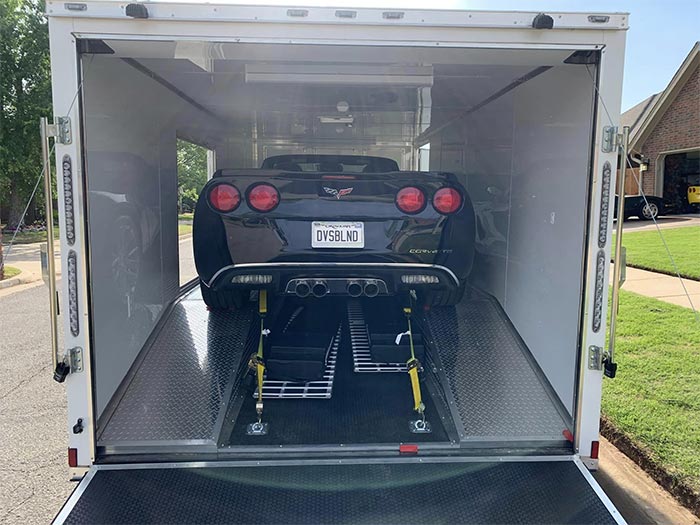 [STOLEN] Black 2011 Corvette Convertible Taken in the Night Along with Truck and Trailer