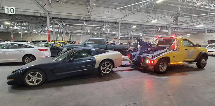 San Francisco Police Impound Two C5 Corvettes Seized During Illegal Sideshows