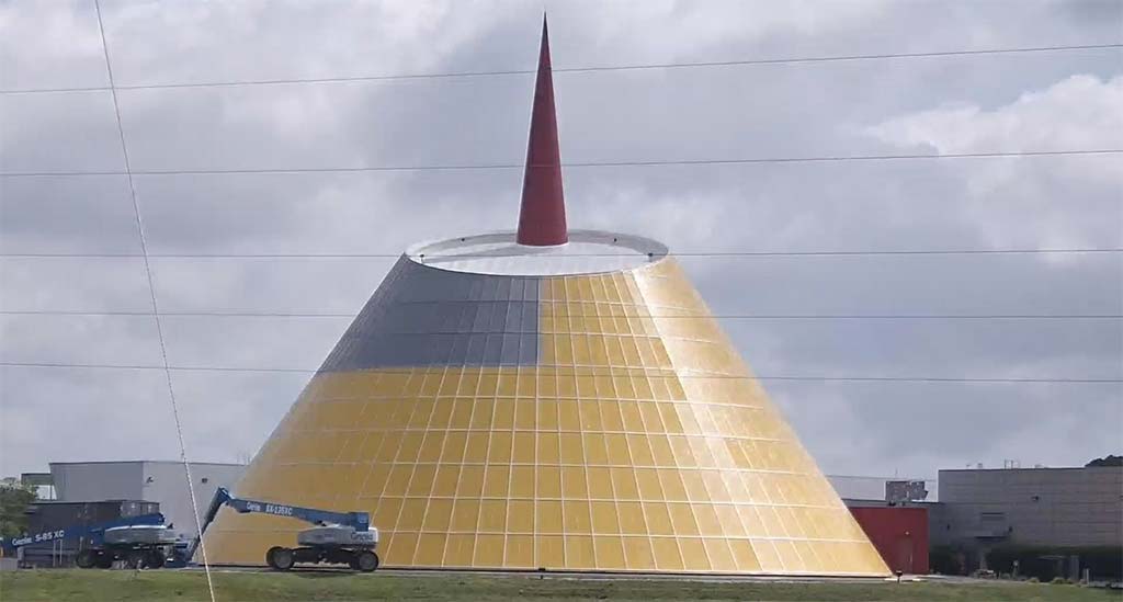 [PICS] New Look for the National Corvette Museum's Skydome