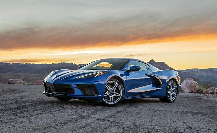 Elkhart Lake Blue Corvette Stingray