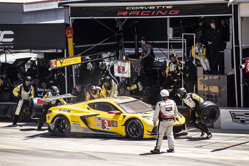 Corvette Racing at Laguna Seca: Closer to the Front