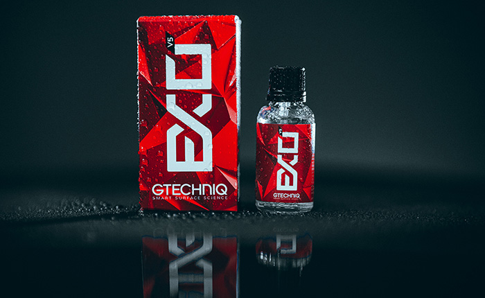 GTECHNIQ's New EXO v5 Ceramic Coating Offers Ultra Durable Hydrophobic Protection for Up to Two Years