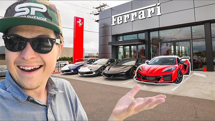 [VIDEO] Speed Phenom Turns to a Ferrari Dealer For Help With His Z06 Carbon Fiber Wheels