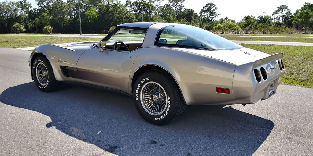 Corvettes for Sale: 1982 Collector's Edition with 12K Miles on Craigslist