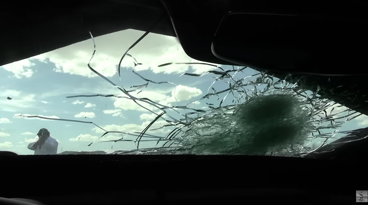 [VIDEO] Getting Shot At While Inside a Bulletproof C8 Corvette