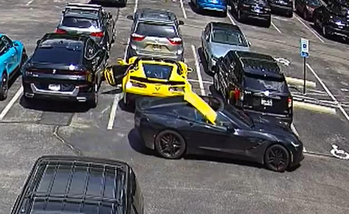 [STOLEN] Thieves Steal the Roof Panel Off a Parked C7 Corvette in Broad Daylight
