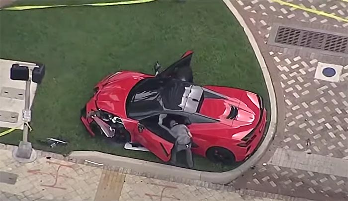 [VIDEO] C8 Corvette Convertible Causes Chaos As Police Attempt Stop for Speeding