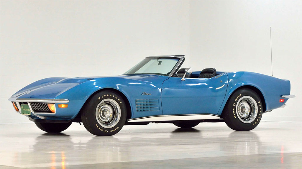 1970 Chevrolet Corvette Convertible - $330,000