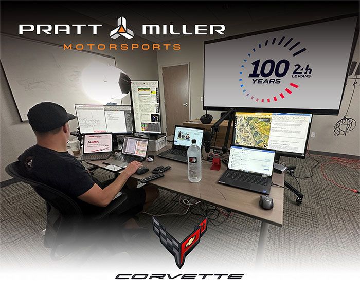 Pratt Miller Motorsports Will Host a Corvette Racing Stream with Data and Live Guests for the 24 Hours of Le Mans
