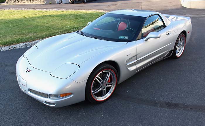 Corvettes for Sale: Mario Andretti's 2001 Corvette Z06 Offered on Bring a Trailer
