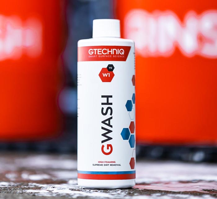 GWash to Clean the Wheel and Tire