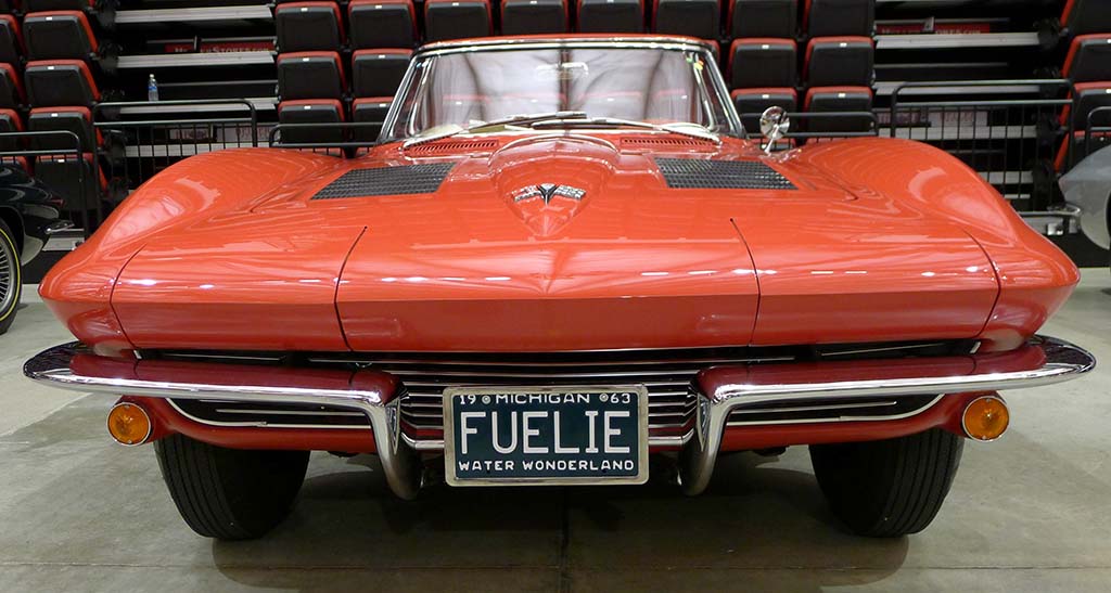 FUELIE is a very appropriate vanity plate from Bloomington Gold