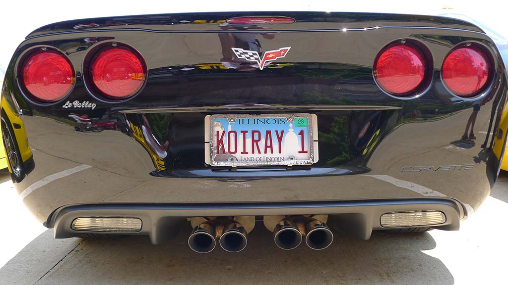 2023 Bloomington Gold Vanity Plates