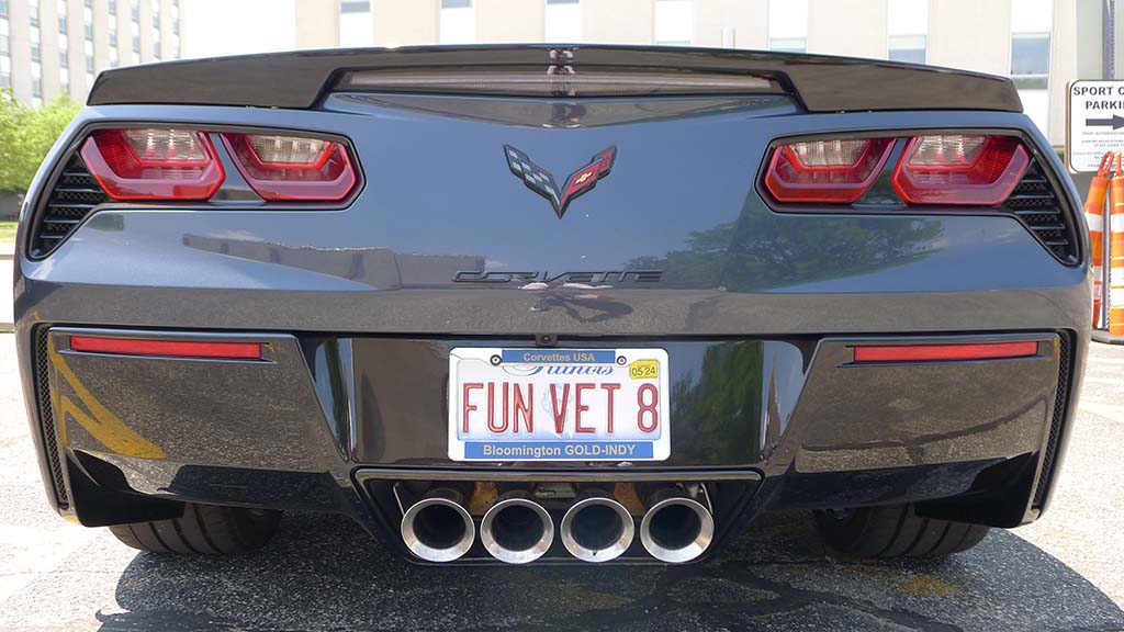 2023 Bloomington Gold Vanity Plates