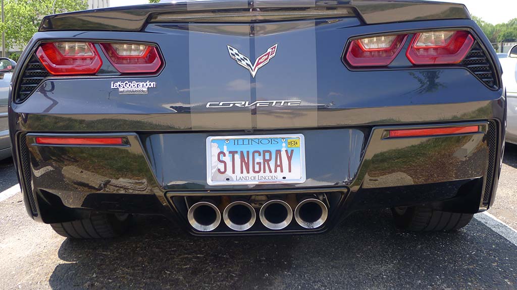 2023 Bloomington Gold Vanity Plates