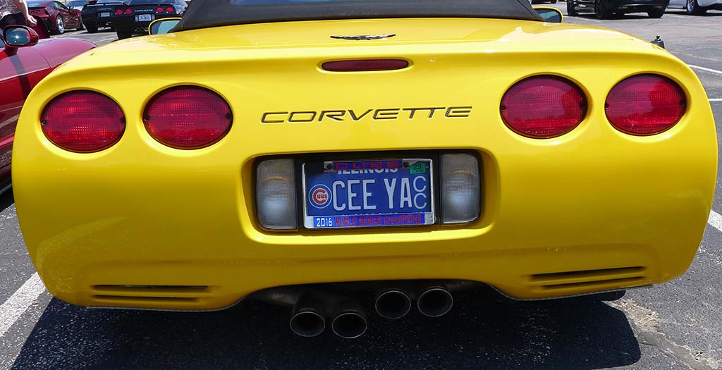 2023 Bloomington Gold Vanity Plates