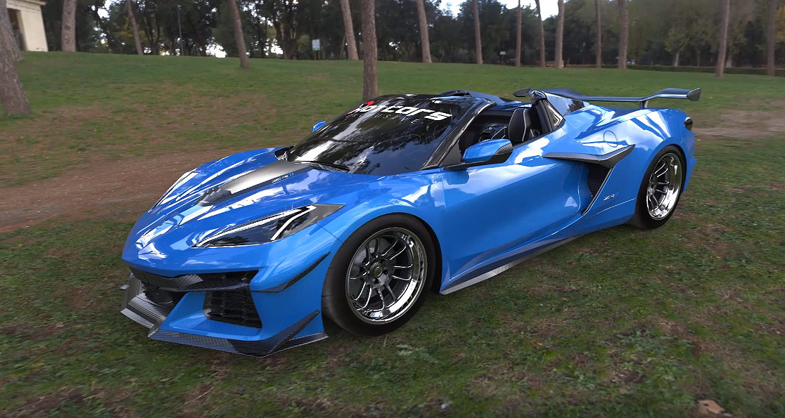 [VIDEO] HotCars Offers Rendering of the 2025 Corvette ZR1