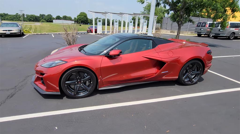 Carbon Fiber Wheels for the 2024 Corvette E-Ray Currently on Constraint