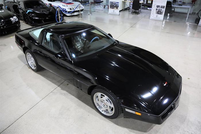 Corvettes for Sale: Black 1990 Corvette ZR-1 in the Wrapper with 30 Miles