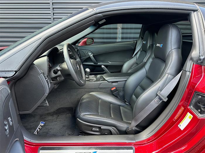 Corvettes for Sale: 3400-Mile 2010 Corvette ZR1 on Bring a Trailer
