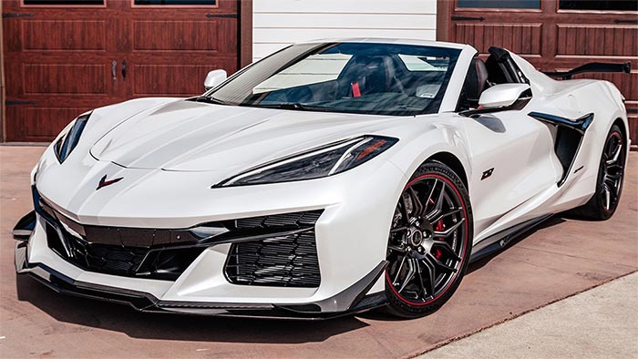 [VIDEO] 70th Anniversary 2023 Corvette Z06 Convertible Sells for $282,700 at Barrett-Jackson Las Vegas
