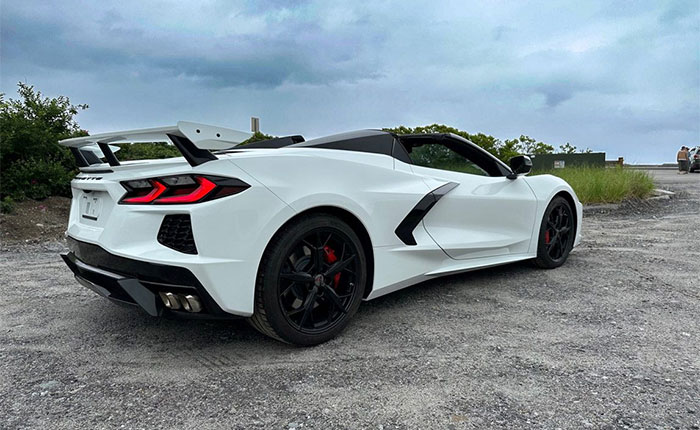 2022 Artic White on Red 3LT Convertible