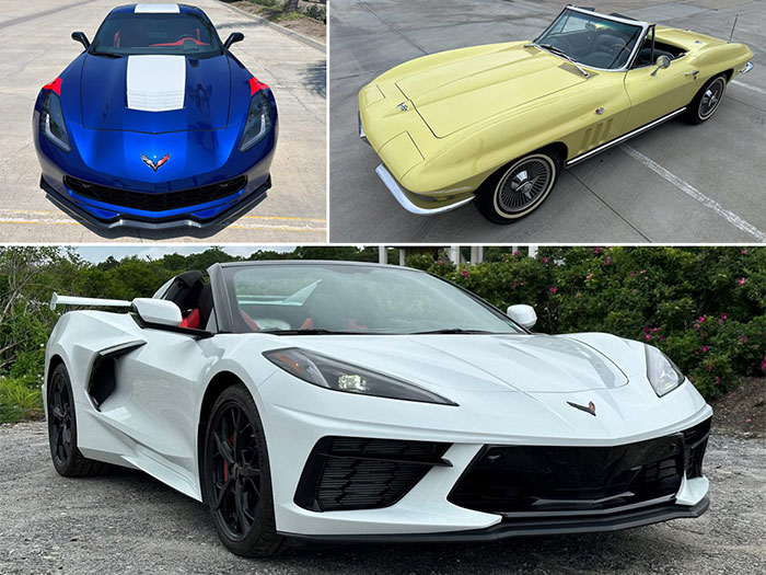 Our Three Favorite Corvettes For Sale from Corvette Mike this July