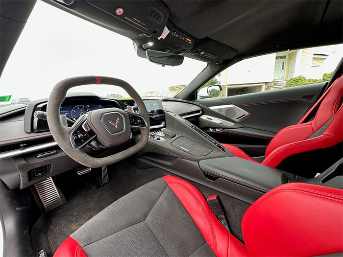 2022 Artic White on Red 3LT Convertible