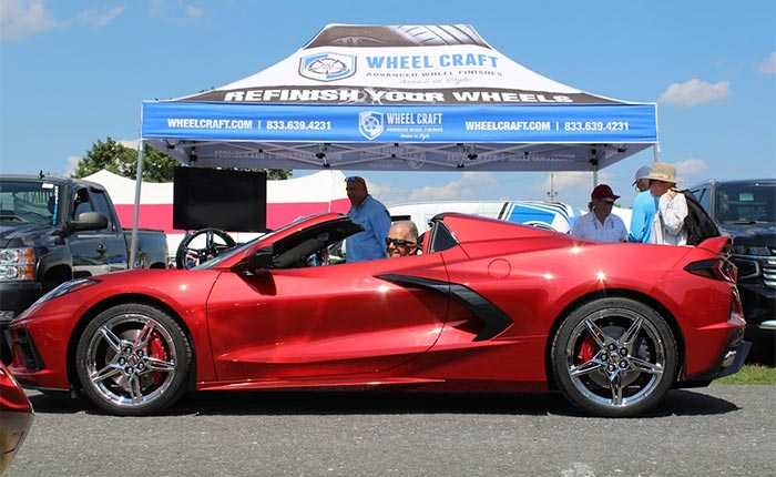 Get Your New PVD Chrome Wheels from Wheel Craft Installed at Corvettes at Carlisle
