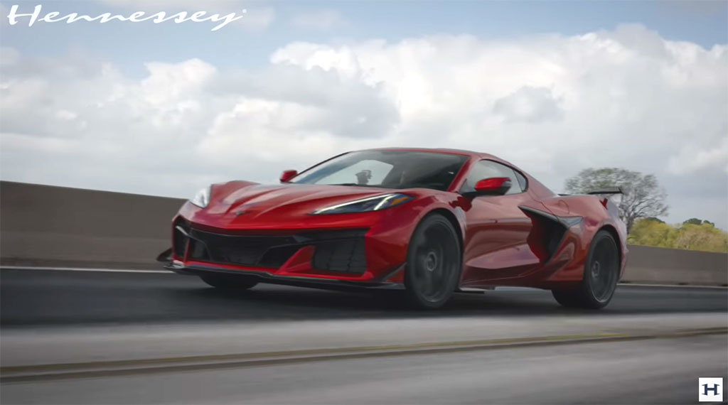 [VIDEO] Hennessey Performance Test Drives the New 2023 Corvette Z06 with the Z07 Track Package