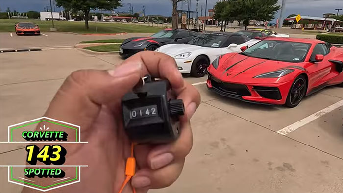 [VIDEO] How Many Corvettes Could You Spot in Your Hometown in One Day?