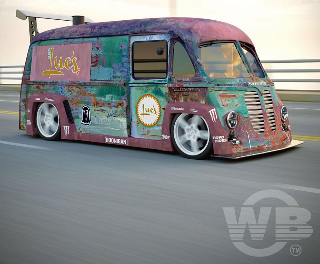 [PICS] Somebody is Building a Food Truck from a Wrecked C8 Corvette